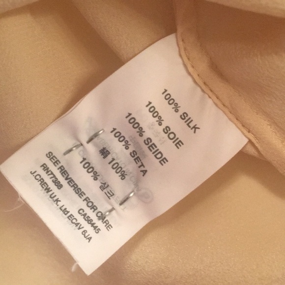 JCrew Silk Ruffle Shell Size 4 - Picture 4 of 7